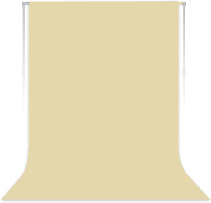 Tan Backdrop for Photoshoot Professional Photo Backdrop Background Curtain for by LYLYCTY