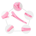 YISSION 12 PCS Hair Clips for Styling Sectioning, 3.1 Inch Matte Alligator No Crease Duck Billed Hair Clips, Hair Barrettes for Women Girls