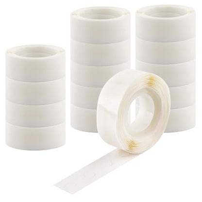 Briartw 4200 Pcs 1/8in Clear Sticky Dots by Briartw