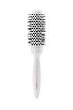 Cricket Ultra Smooth Coconut Thermal Hair Brush – 1.5” Ceramic Barrel, Coconut Oil and Keratin-Infused, Anti-Static Heat-Resistant Bristles, Textured Handle for Styling All Hair Types