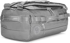 Baboon to the Moon Go-Bag Mini Duffle Bag - Detachable Straps, Small Gym Bag, Travel Duffel Bags for Women and Men, Duffle Bag for Travel, Backpack, Overnight Bag (Alloy)