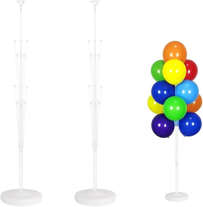 Leesoot 2 Sets Floor Balloon Column Kit Stand by Unknown