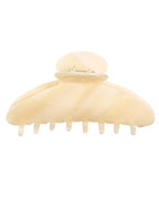 HAIMEIKANG Large Acetate 4 Inch Hair Claw Clip for Women - French Style Hair Claws for Thick Hair with Non-Slip Teeth, Hair Accessories for Updos, Buns & Ponytails