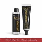 Creme Hair Color Permanent Hair Dye Color - With Improved Creme Formula for Gray Coverage Ammonia Free Hair Color Dye for Rich Bright Long lasting (Flame Red, 3.04 Fl Oz) - Pack Of 2