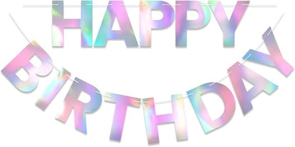 Pre-Strung Happy Birthday Banner by LITAUS