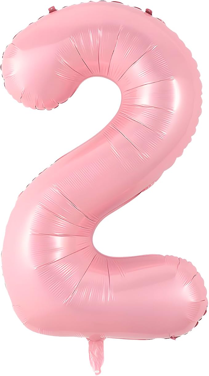 40 Inch Pink Number 2 Balloon Suitable by Unknown