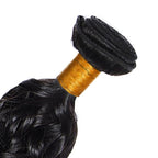 Bundles Human Hair Natural Black Water Wave Bundles 26 Inch Niegmeag Grade 8A Peruvian Virgin Hair Extensions Double Weft Color 1B Wet and Wavy Bundle
