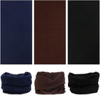 Headband Neck Gaiter Head Wrap Headwear Face Mask Magic Scarf Bandana for Men and Women