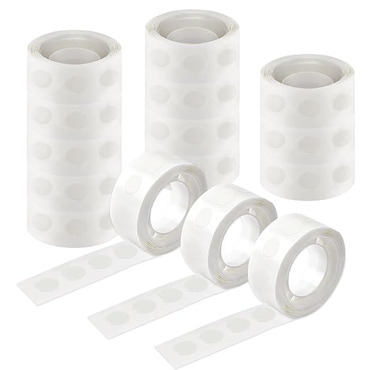 Glue Points Dots, Balloon Glue Adhesive Dots Double Sided Removable Glue Tape by Unknown