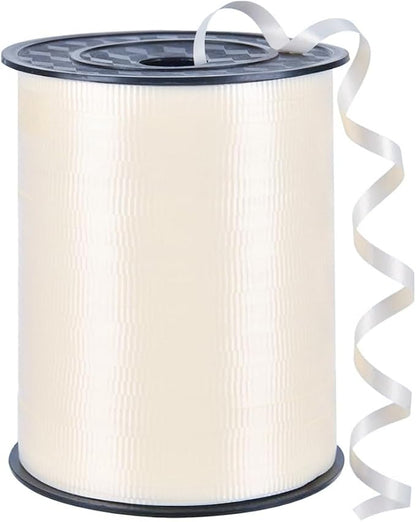 White Ribbon, 500 Yard Curling Ribbon by LACNNY