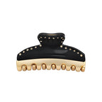 2026 Premium Durable Hair Claw Clip for Women, Original Italian Designed Strong Grip Hair Clips for Normal Fine Thin Hair, No Slip Jaw Clips with Gift Box for Christmas Birthday Girls, 3 Inch Black