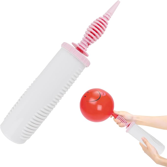 Balloon Pump Hand, Two-Way Dual Action, High Efficiency Manual Balloon Pump by Acquwistach