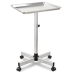 Salon Tray Cart,Instrument Tattoo Trolley Tray with Wheels Adjustable Height,Height Adjustble Hair Color Storage Tray Cart