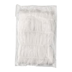 100Pcs SPA Facial Headbands SPA Makeup Headbands Skincare Hair Bands Makeup Head Wraps for Bath Home Showering Personal Use, White