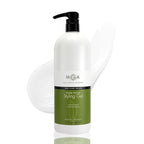 MGA Vegan Hair Styling Gel - Scalp Rescue Organic Formula for Flexible & Natural Hair Style | Curly Hair Products for Men & Women Provides Frizz Control | Alcohol Free & Color Safe Hair Gel | 32 Fl Oz