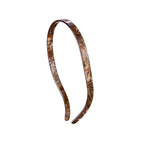 EVITA PERONI Hair Band for Eyewear, No Pressure, Non Slip Fashion Thin Headbands for Women - Dazzling Brown - Hairband for Women's Hair