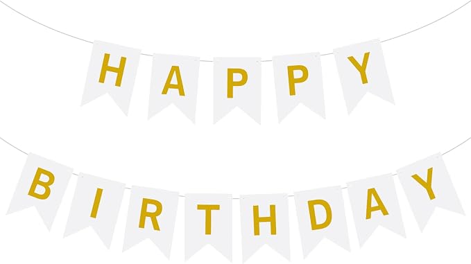 Happy Birthday Banner Decoration by ZHENGYE