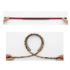 Multicolor Stylish Teeth Comb Hair Hoop Hairband Headband Soft Comfy Non-slip Hair Accessories for Women/Girl(4 color)