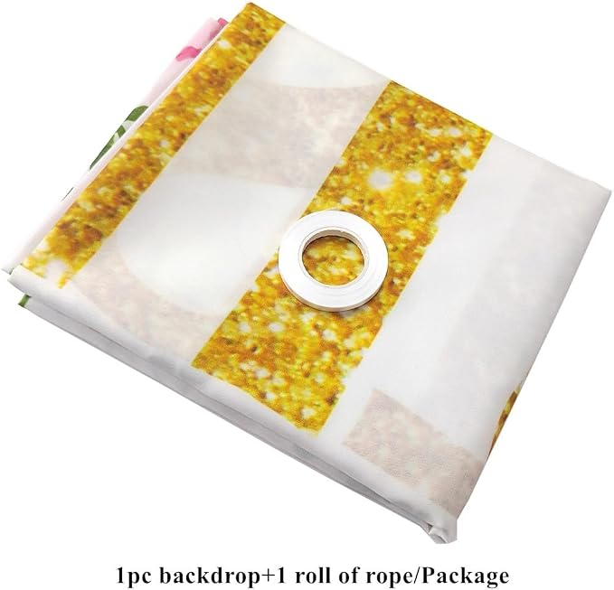 Just Married Wedding Backdrop Wedding Banner - Image 5
