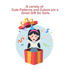 KUBOM 100 Pcs Toddler Girls Hair Clips, Cute Color Hair Clip and Animal Barrettes for Toddler Girls Kids Women