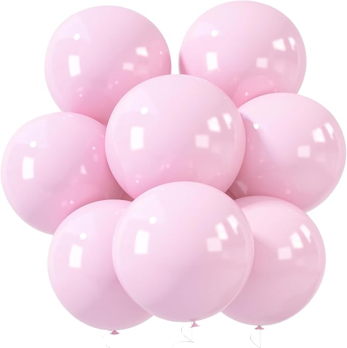 LOVESTOWN 18 Inch Light Pink Large Balloons, Birthday Wedding Baby Shower by Lovestown