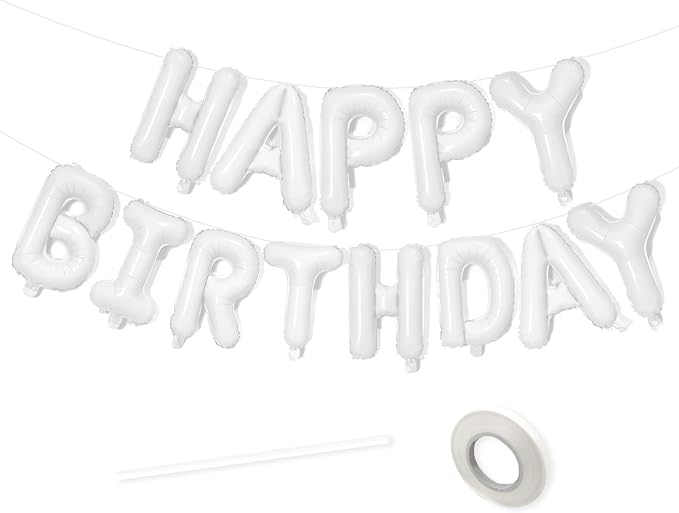 VHUWE 16 Inch Happy Birthday Balloon by VHUWE