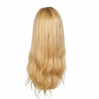 Katalaeya Hair 100% Human Hair Topper - Aurora Crown Double-Drawn Remy Clip-In Mono Base Top Piece for Women with Thinning Hair, Alopecia & Chemo Hair Loss (8T25)