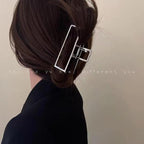Mehayi 3 PCS Metal Large Hair Claw Clips for Thick Heavy Hair, Big Non-Slip Hair Catch Barrette Jaw Clamp, Strong Hold Claw Barrettes for Long Hair, Fashion Hair Styling Accessories for Women Girls
