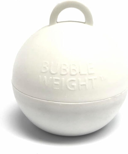 Creative Balloons™ Bubble Weight – 35 g White Balloon Weights by CreativeBalloonsManufacturing