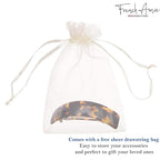 French Amie Curved Tokyo Large 3 ¾” Handmade Celluloid Automatic Volume Hair Clip Barrette (Tokyo)