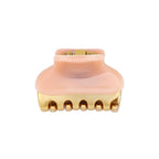 2026 Premium Durable Hair Claw Clip for Women, Original Italian Designed Strong Grip Hair Bang Clips for Thin Hair, No Slip Jaw Clips with Gift Box for Christmas Birthday Girls, 1.2" Pink Minimal