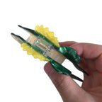 Novelty Aquatic Animals Hair Clips,Green Perch Fish Hair Clip,Cellulose Acetate Hair Clips,Big Claw Clips for Women