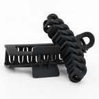 SEVEN LUCKY LIGHT Hair Clips for Women,7 Pcs Different Sizes and Styles Claw Clips,Black Hair Clips for Thick Hair,Thin Hair