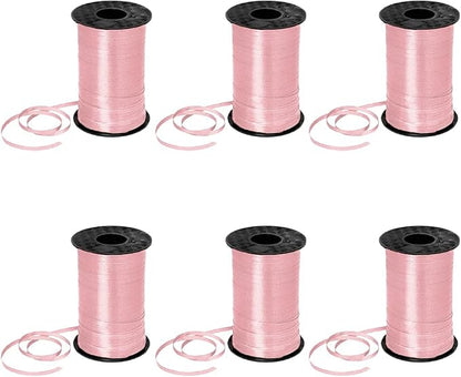 PMU 3000 Yards x 3/16in Light Pink Crimped Curling Ribbon String by PMU