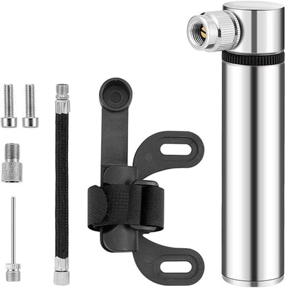 Portable Mini Bicycle Pump, Aluminium Bicycle Air Pump, Easy Inflatable - Image 3