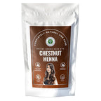 Natural Henna Hair Color Dye, 100% Pure Henna Powder for Hair Growth Organic (Chestnut, 100 Gr + Free 50 Gr.)