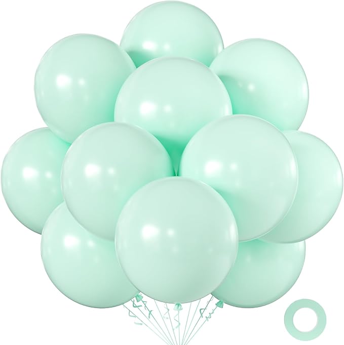 18 inch Pastel Green Balloons by KALOR