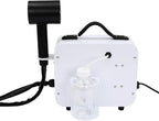 Nano Vaporizing Sprayer, White 1300W Hairdressing Salon Nano Micro Mist Vaporizer, Nano Hair Steamer Machine for Hair Care and Hair Restoration(1300W White)
