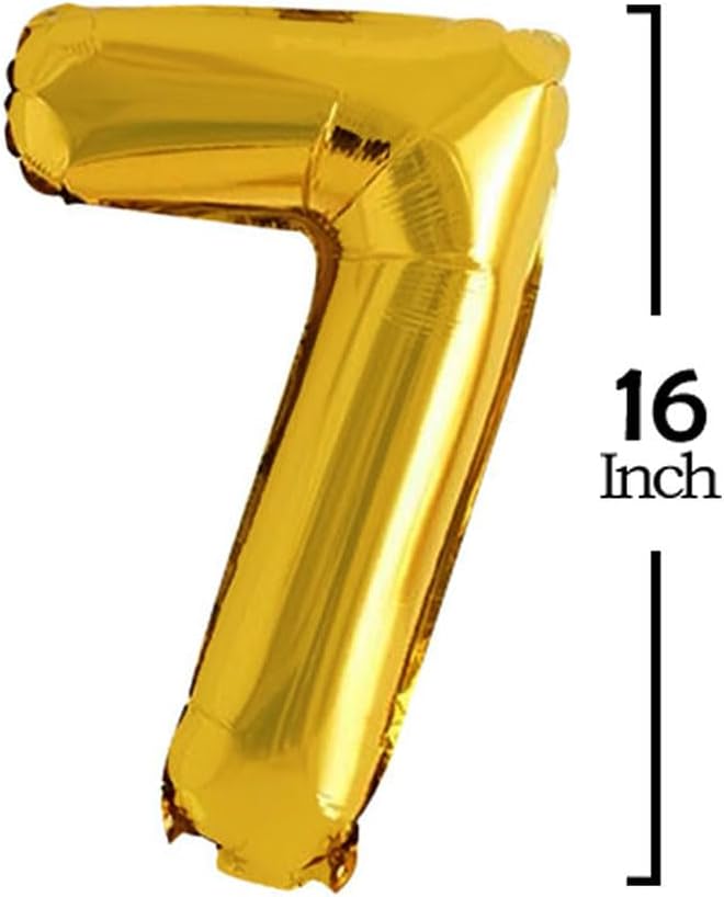 Gold 2027 Foil Number Balloons for 2027 New Year Eve Festival Party Supplies - Image 3