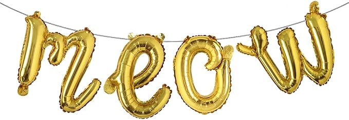 Cat Birthday Party Balloons by RUIANSI