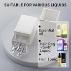 Scalp Applicator Comb, Hair Oil Serum Liquid Guiding Comb, Scalp Massager for Hair Growth (Gray)