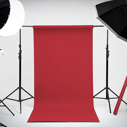 Kate Seamless Paper Backdrop Red Paper Backdrop Seamless Backdrop Paper Rolls - Image 2