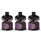 Root Touch Up Powder By Style Edit, to Cover Up Dark Roots and Grays Between Salon Visits, Water Resistant, Non-Sticky, Compact And Mess-Free, Black Hair Color (Pack of 3)