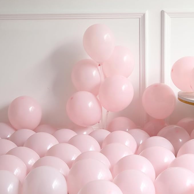 Mermaid Party Decorations 142pcs Macaron Pink and Purple Balloon Garland - Image 5