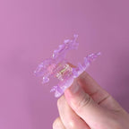 Small Octopus Claw Clip,Ocean Hair Clip,Acetate Hair Clips,Small Claw Clips for Women