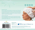 No Water Rinse Free Shampoo Cap by Nurture | Microwavable Washing & Conditioning Shower Caps to Wash Hair w/o Bath | Waterless Bathing | Disposable & Hypoallergenic for Adults, Bedridden & Elderly