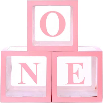 One Boxes for 1st Birthday, One Balloon Box by HUAXI
