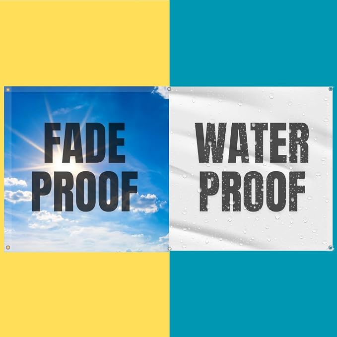 Custom Indoor or Outdoor Heavy Duty Vinyl Banner - Image 4