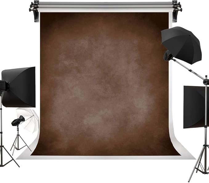 Kate 5x7ft Brown Portrait Backdrops Vintage Brown Backgrounds by KateBackdropforPhotography