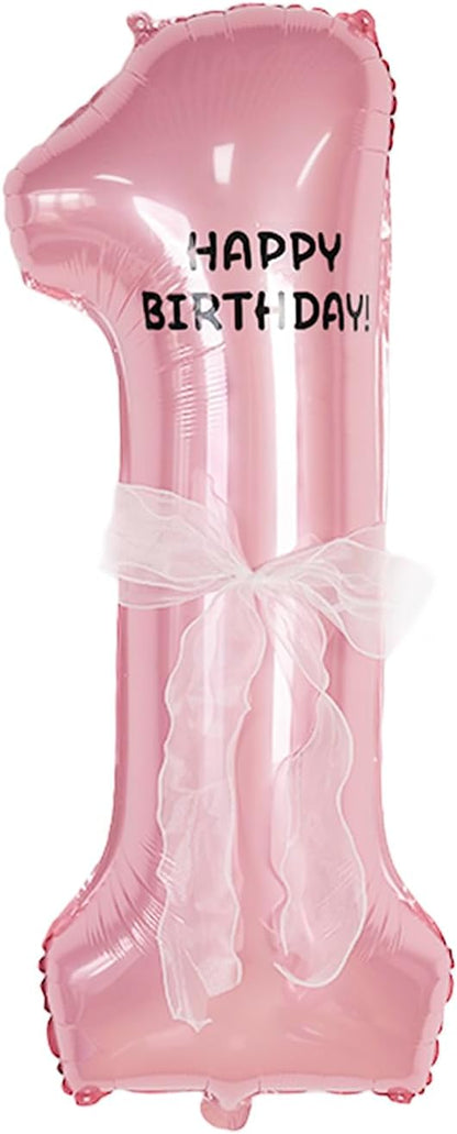 Happy birthday Big Number Balloons Foil Birthday Balloon Number Balloons Happy by MPRVAKYF